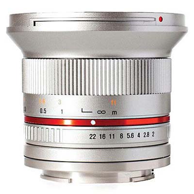 Samyang 12mm f2.0 NCS CS Lens Silver – Micro Four Thirds Fit