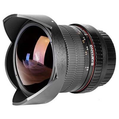 Samyang 8mm f3.5 Aspherical IF MC Fisheye CS II Lens for Sony E