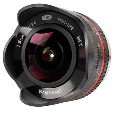 Samyang 7.5mm T3.8 UMC Fisheye Video Lens – Micro Four Thirds Fit