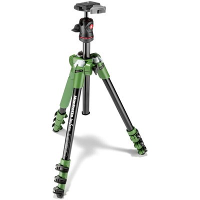 Manfrotto Befree Travel Tripod - Green