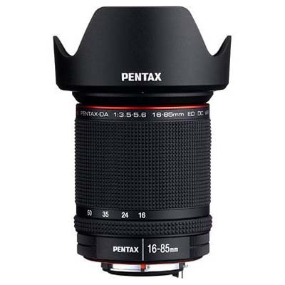 Pentax-DA HD 16-85mm f3.5-5.6 ED DC WR Lens