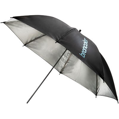 Broncolor 105cm Umbrella - Silver/Black