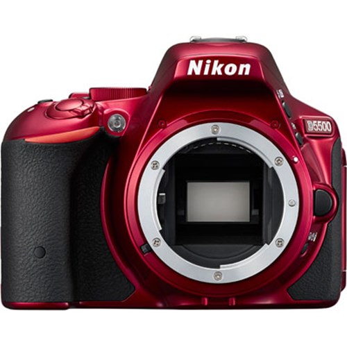 Nikon D5500 Digital SLR Camera Body - Red