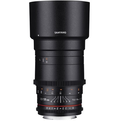 Samyang 135mm T2.2 VDSLR Lens - Canon Fit