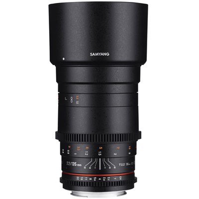 Samyang 135mm T2.2 VDSLR Lens - Nikon Fit