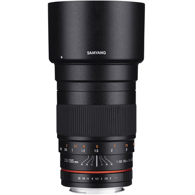 Samyang 135mm f2 ED UMC Lens – Nikon Fit