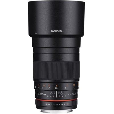 Samyang 135mm f2 ED UMC Lens for Nikon F