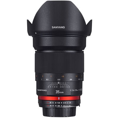 Samyang 35mm f1.4 AS UMC Lens - Canon AE Fit