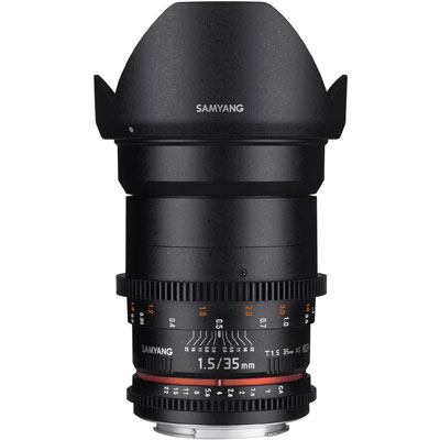 Samyang 35mm T1.5 AS UMC II Video Lens – Micro Four Thirds Fit