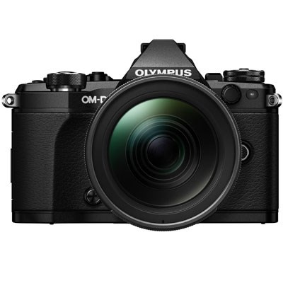 Olympus OM-D E-M5 Mark II Digital Camera with 12-40mm PRO Lens - Black