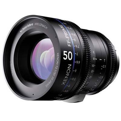 Schneider 50mm T2.1 Xenon Lens - Nikon Fit Metre Scale