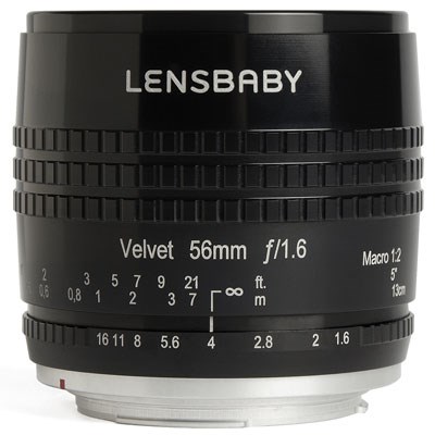Lensbaby Velvet 56mm f1.6 Lens for Canon EF