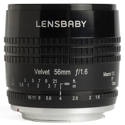 Lensbaby Velvet 56mm f1.6 Lens for Nikon F
