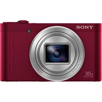 Sony Cyber-Shot WX500 Digital Camera - Red