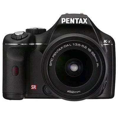 Pentax K-x Black Digital SLR Camera