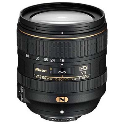 Nikon 16-80mm f2.8-4E AF-S VR ED DX Lens