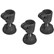 Manfrotto 15SCK3 Suction Cup and Spiked Foot Set