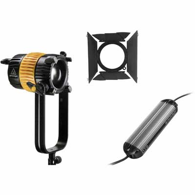 Dedo DLED4 40w Tungsten Focusing LED Light Head with Barndoors
