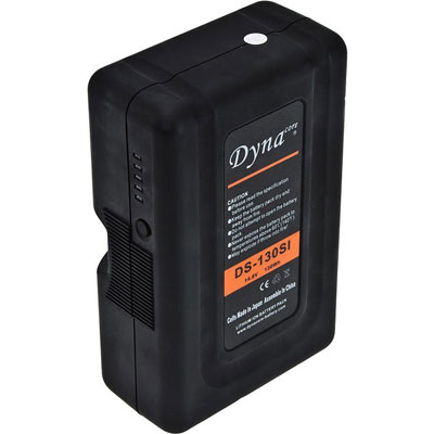 Dynacore 130SI V-lock Battery with Integral Charger