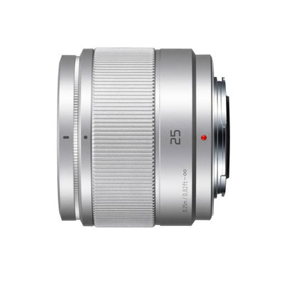 Panasonic 25mm f1.7 LUMIX G ASPH Silver Lens - Micro Four Thirds