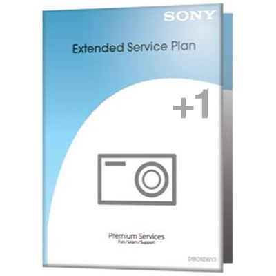 Sony 1 Year Extended Warranty - Sony Cameras Camcorders and Lenses