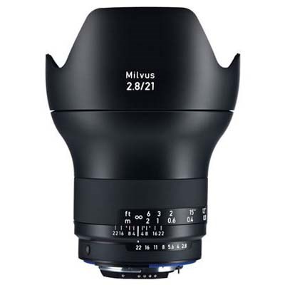 Zeiss 21mm f2.8 Milvus ZE Lens - Canon EF Mount