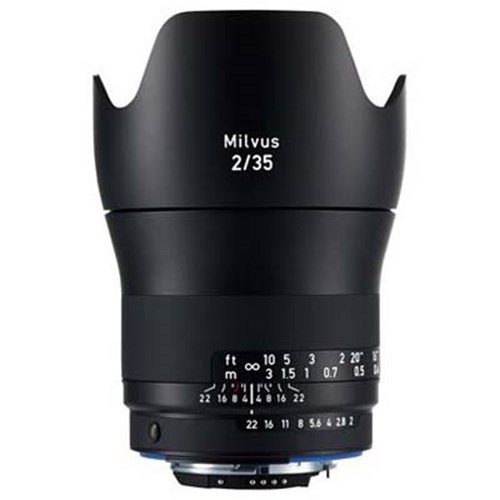 Zeiss 35mm f2 Milvus ZE Lens - Canon EF Mount