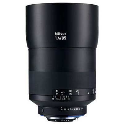Zeiss 85mm f1.4 Milvus ZE Lens - Canon EF Mount
