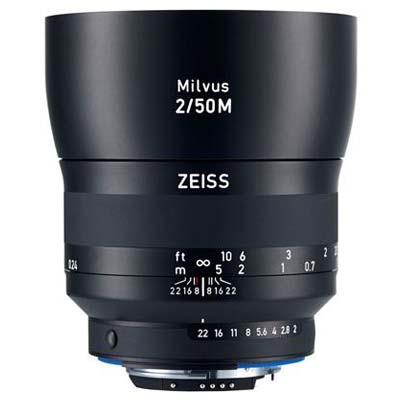 Zeiss 50mm f2 Makro-Planar Milvus ZE Lens – Canon Fit
