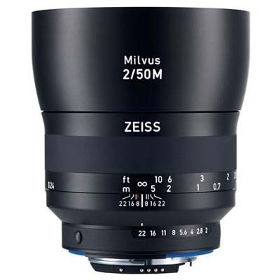 Zeiss 50mm f2 Makro-Planar Milvus ZE Lens - Canon EF Mount