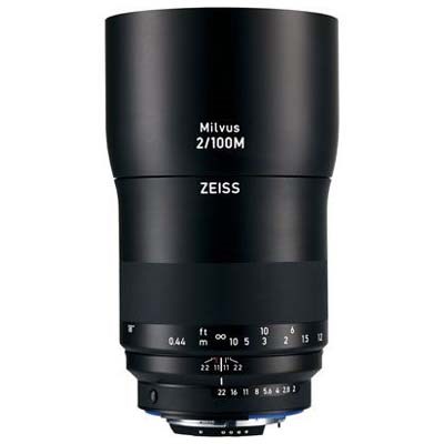 Zeiss 100mm f2 Makro-Planar Milvus ZE Lens - Canon EF Mount