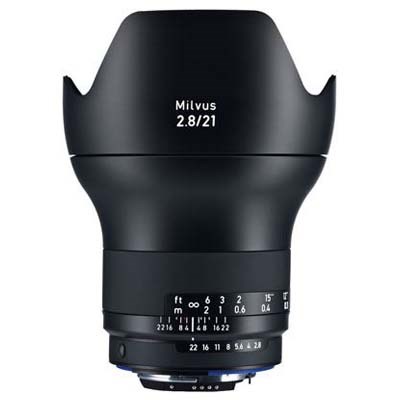Zeiss 21mm f2.8 Milvus ZF.2 Lens - Nikon F Mount