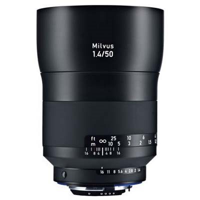 Zeiss 50mm f1.4 Milvus ZF.2 Lens - Nikon F Mount
