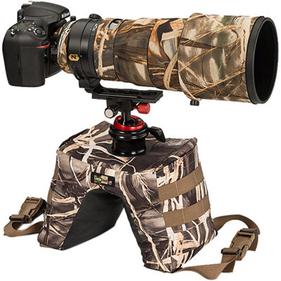 LensCoat LensSack Pro Jr Bean Bag - Realtree Advantage Max4 HD