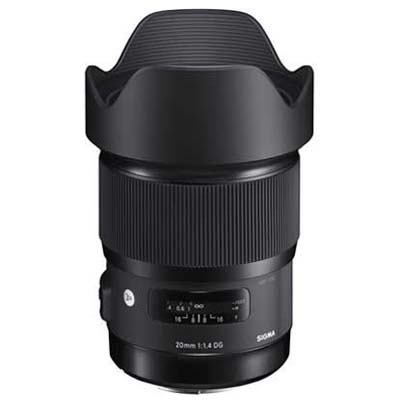 Sigma 20mm f1.4 DG HSM Art Lens – Nikon Fit
