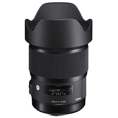 Sigma 20mm f1.4 DG HSM Art Lens – Sigma Fit
