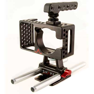 Shape Cage with 15mm Rods for Blackmagic Pocket Cinema Camera