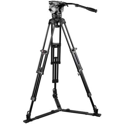 E-Image Tripod GH25 and GA102 with Adjustable Mid/Floor Spreader
