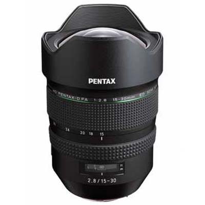 Pentax FA 15-30mm f2.8 HD ED SDM WR Lens
