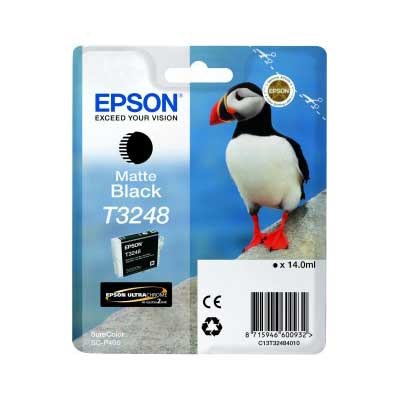 Epson T3248 Matte Black Ink Cartridge
