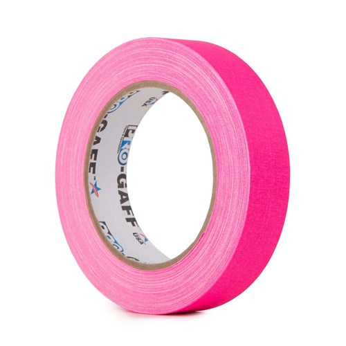 PRO-GAFFER FLUORESCENT 24mm x 25yrds Pink