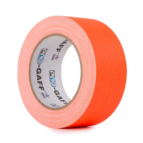 PRO-GAFFER FLUORESCENT 48mm x 25yrds Orange