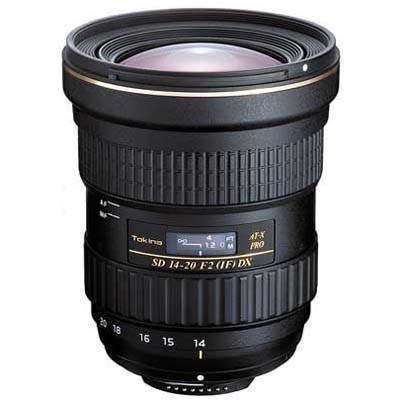 Tokina 14-20mm f2 AT-X PRO DX Lens - Nikon Fit