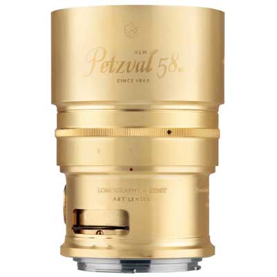 Lomography 58mm f1.9 Petzval Art Lens Brass – Canon Fit