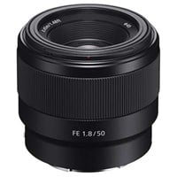 Used Sony FE 50mm f1.8 Lens