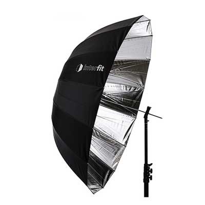 Interfit 51 inch Silver Parabolic Umbrella