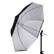 Interfit 43 inch Translucent/Silver Convertible Umbrella