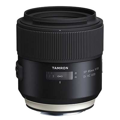 Tamron 85mm f1.8 SP Di VC USD Lens - Canon Fit