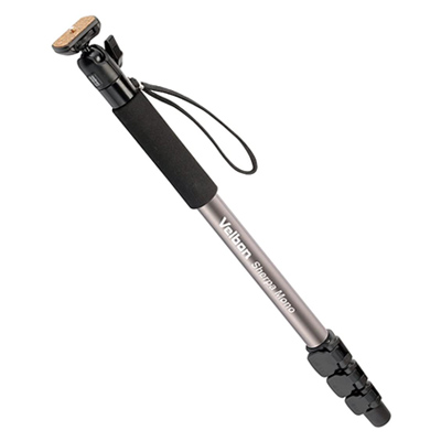 VELBON Sherpa Monopod - Black & Silver