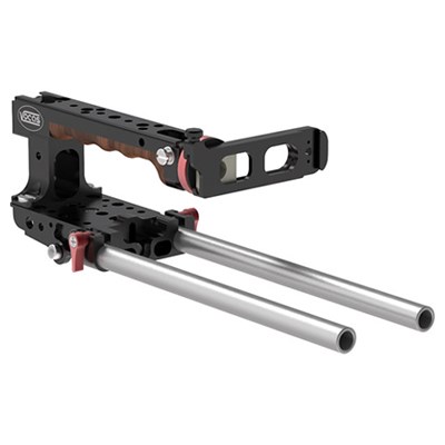 Vocas Top Handgrip Kit for Canon C300 MKII Including Cheese Plate Top Rails + Viewfinder Adapter